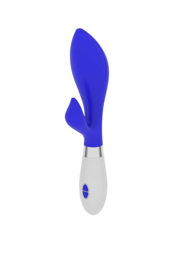 Achelois - Ultra Soft Silicone - 10 Speeds - Neon Royal Blue..