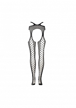 Suspender Pantyhose with Strappy Waist - One Size