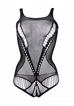 Contrast Net Teddy - One Size
