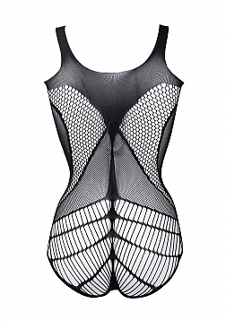 Contrast Net Teddy - One Size