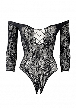 Wonder Rhinestone Bodysuit - One Size