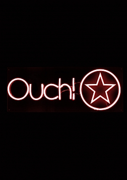 Ouch! - Neon Box Sign - RGB
