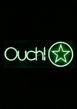 Ouch! - Neon Box Sign - RGB