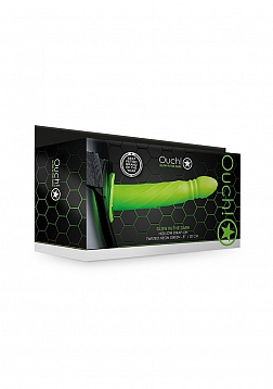 Glow in the Dark Twisted Hollow Strap-On - 8\