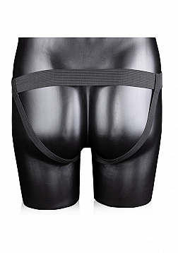 Glow in the Dark Curved Hollow Strap-On - 8\