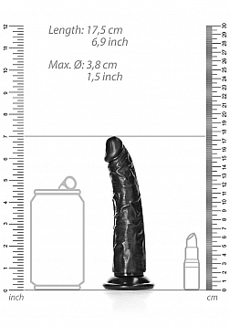 Slim Realistic Dildo with Suction Cup - 6\
