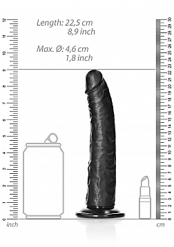 Slim Realistic Dildo with Suction Cup - 8\