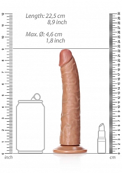 Slim Realistic Dildo with Suction Cup - 8\