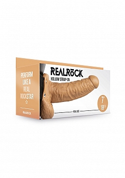 Hollow Strap-On with Balls - 7\