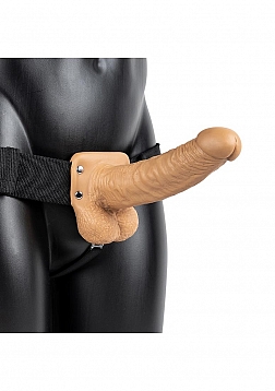 Hollow Strap-On with Balls - 7\