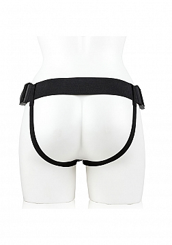 Vibrating Hollow Strap-On with Balls - 7\