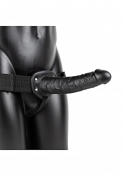 Vibrating Hollow Strap-On without Balls - 10\