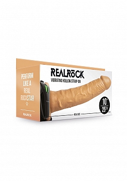 Vibrating Hollow Strap-On without Balls - 10\