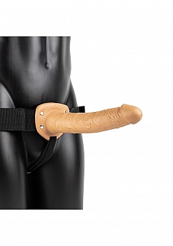 Vibrating Hollow Strap-On without Balls - 10\