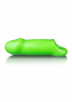 Smooth Thick Stretchy Penis Sheath - Glow in the Dark