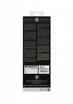 Swirl Thick Stretchy Penis Sheath - Glow in the Dark