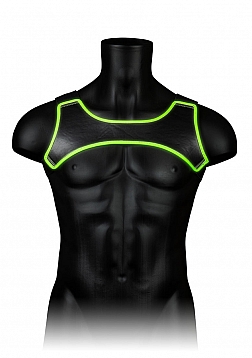 Neoprene Harness  - Glow in the Dark - S/M