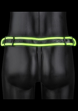 Striped Jockstrap - Glow in the Dark - L/XL