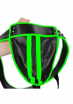 Striped Jockstrap - Glow in the Dark - L/XL