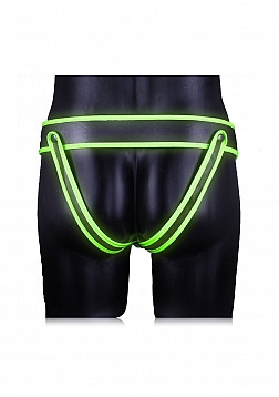 Striped Jockstrap - Glow in the Dark - L/XL