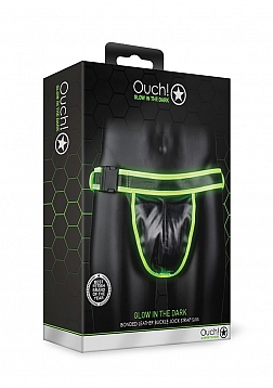 Jockstrap with Buckle - Glow in the Dark - S/M