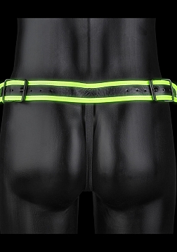 Jockstrap with Buckle - Glow in the Dark - S/M