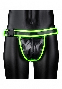 Jockstrap with Buckle - Glow in the Dark - S/M