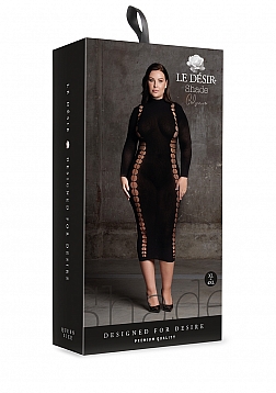 Carme XI - Dress with Turtleneck - Plus Size