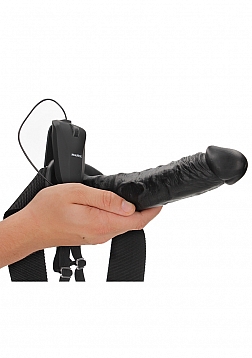 Vibrating Hollow Strap-On without Balls - 10\