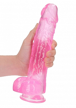 Realistic Dildo with Balls - 10\