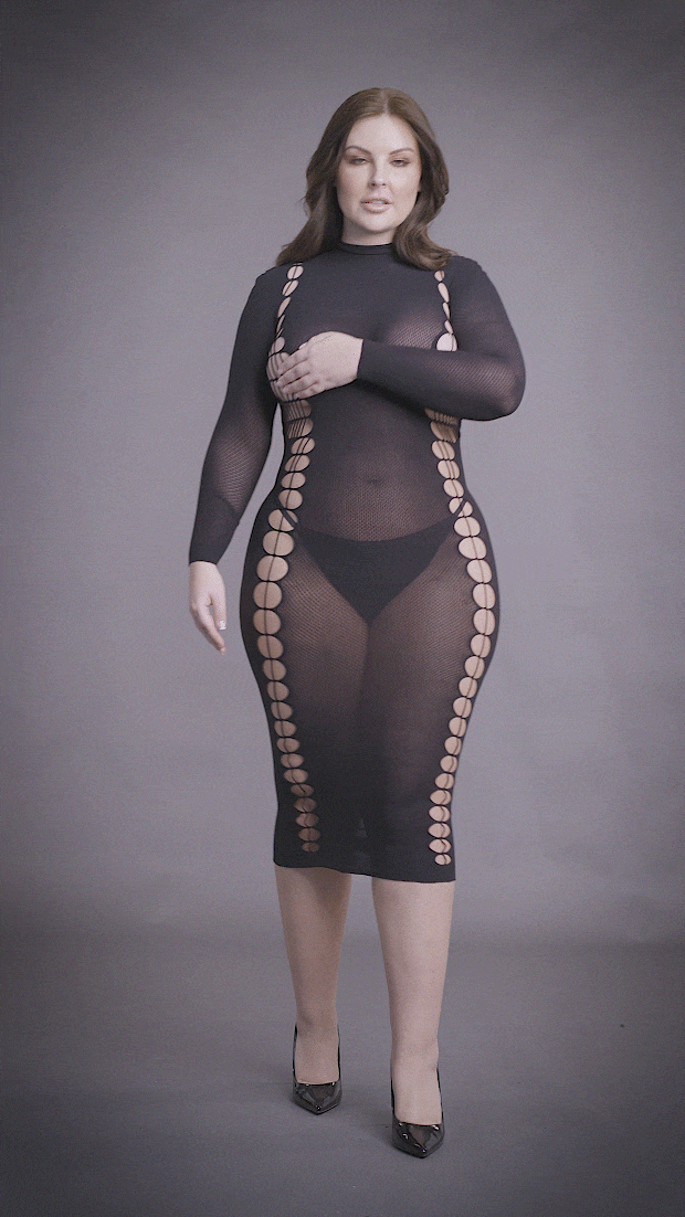 Carme XI - Dress with Turtleneck - Plus Size