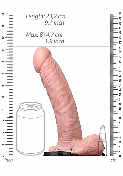 Hollow Strap-On with Balls - 7\