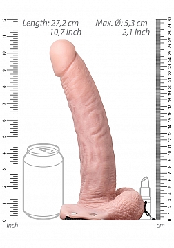 Hollow Strap-On with Balls - 9\