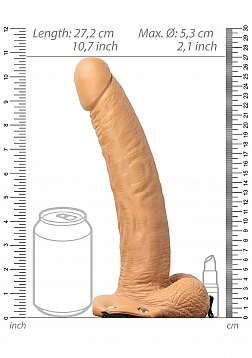 Hollow Strap-On with Balls - 9\