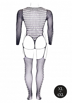 Kalyke XXIII - Bodystocking with Turtleneck - Plus Size