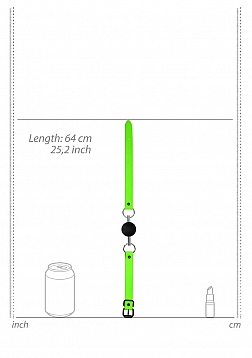 Solid Ball Gag - Glow in the Dark