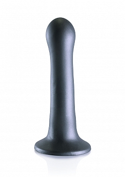 Ultra Soft Silicone Curvy G-Spot Dildo - 7\'\' / 17 cm