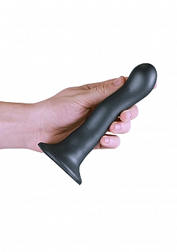 Ultra Soft Silicone Curvy G-Spot Dildo - 7\'\' / 17 cm