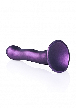 Ultra Soft Silicone Curvy G-Spot Dildo - 7\'\' / 17 cm