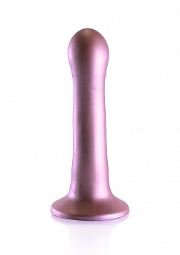 Ultra Soft Silicone Curvy G-Spot Dildo - 7\'\' / 17 cm