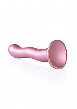 Ultra Soft Silicone Curvy G-Spot Dildo - 7\'\' / 17 cm