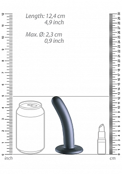 Smooth Silicone G-Spot Dildo - 5\'\' / 12 cm