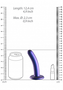 Smooth Silicone G-Spot Dildo - 5\'\' / 12 cm