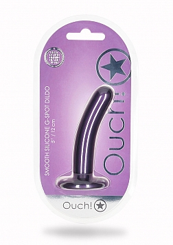 Smooth Silicone G-Spot Dildo - 5\'\' / 12 cm