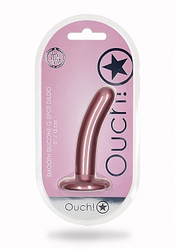 Smooth Silicone G-Spot Dildo - 5\'\' / 12 cm