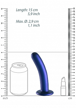 Smooth Silicone G-Spot Dildo - 6\'\' / 14,5 cm