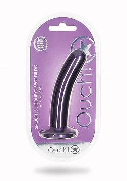 Smooth Silicone G-Spot Dildo - 6\'\' / 14,5 cm