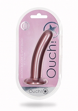 Smooth Silicone G-Spot Dildo - 6\'\' / 14,5 cm