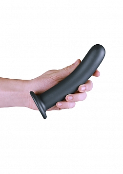 Smooth Silicone G-Spot Dildo - 7\'\' / 17 cm
