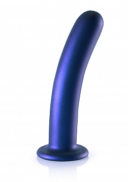 Smooth Silicone G-Spot Dildo - 7\'\' / 17 cm